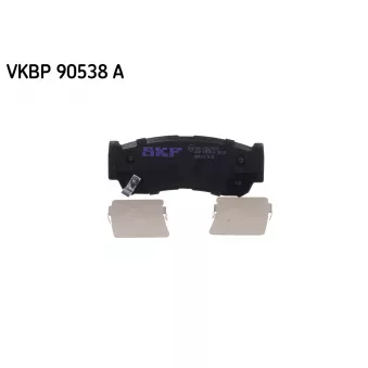 Jeu de 4 plaquettes de frein arrière SKF VKBP 90538 A