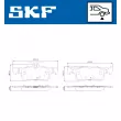Jeu de 4 plaquettes de frein arrière SKF VKBP 90600 - Visuel 2