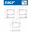 Jeu de 4 plaquettes de frein arrière SKF VKBP 90640 A - Visuel 2