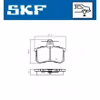Jeu de 4 plaquettes de frein arrière SKF VKBP 90725 - Visuel 2