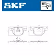 Jeu de 4 plaquettes de frein arrière SKF VKBP 90946 - Visuel 2