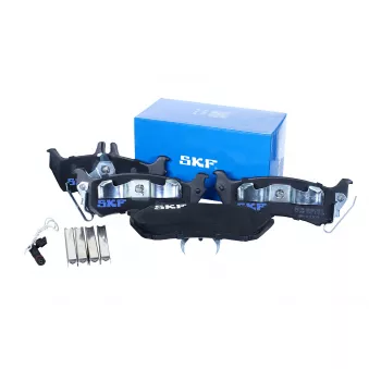 Jeu de 4 plaquettes de frein arrière SKF VKBP 91077 E