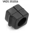 Coussinet de palier, stabilisateur SKF VKDS 351016 - Visuel 2