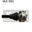 Arbre de transmission SKF VKJC 3551 - Visuel 3