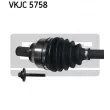 Arbre de transmission SKF VKJC 5758 - Visuel 2