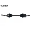 Arbre de transmission SKF VKJC 5847 - Visuel 1