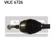 Arbre de transmission SKF VKJC 6726 - Visuel 2