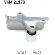 Poulie renvoi/transmission, courroie de distribution SKF VKM 21170 - Visuel 2