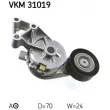 Poulie-tendeur, courroie trapézoïdale à nervures SKF VKM 31019 - Visuel 1