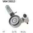 Poulie-tendeur, courroie trapézoïdale à nervures SKF VKM 35013 - Visuel 2