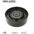 Poulie-tendeur, courroie trapézoïdale à nervures SKF VKM 62001 - Visuel 2