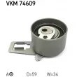Poulie-tendeur, courroie crantée SKF VKM 74609 - Visuel 1