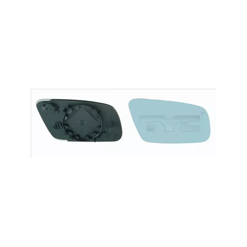 Verre de rétroviseur, rétroviseur extérieur TYC 302-0120-1