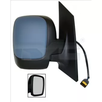 Rétroviseur extérieur TYC 309-0183