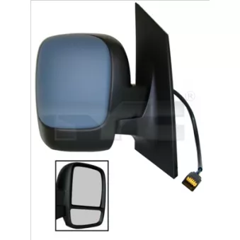 Rétroviseur extérieur TYC 309-0192
