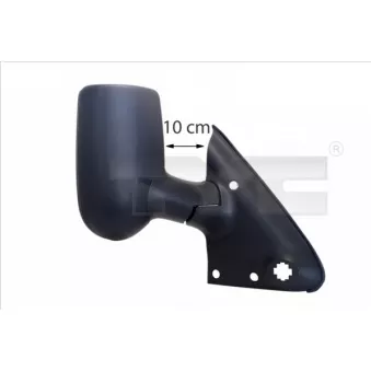 Rétroviseur extérieur TYC 310-0088