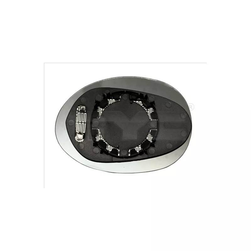 Verre de rétroviseur, rétroviseur extérieur TYC 322-0009-1