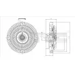 Embrayage, ventilateur de radiateur TYC 802-0060 - Visuel 2