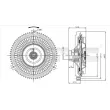 Embrayage, ventilateur de radiateur TYC 802-0061 - Visuel 2