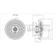 Embrayage, ventilateur de radiateur TYC 837-0057 - Visuel 2