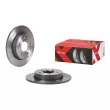 Jeu de 2 disques de frein arrière BREMBO 08.A029.2X - Visuel 2