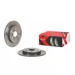 Jeu de 2 disques de frein arrière BREMBO 08.A534.3X - Visuel 2