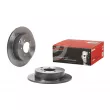 Jeu de 2 disques de frein arrière BREMBO 08.A755.1X - Visuel 2