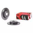 Jeu de 2 disques de frein arrière BREMBO 08.B357.1X - Visuel 2