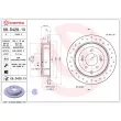 Jeu de 2 disques de frein arrière BREMBO 08.D429.1X - Visuel 1