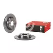 Jeu de 2 disques de frein arrière BREMBO 08.D864.1X - Visuel 2