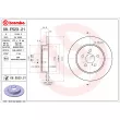 Jeu de 2 disques de frein arrière BREMBO 08.E523.21 - Visuel 1
