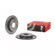 Jeu de 2 disques de frein arrière BREMBO 08.E527.11 - Visuel 2