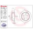Jeu de 2 disques de frein arrière BREMBO 08.E566.11 - Visuel 1