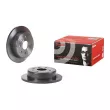 Jeu de 2 disques de frein arrière BREMBO 08.E764.11 - Visuel 2