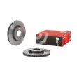 Jeu de 2 disques de frein avant BREMBO 09.9574.4X - Visuel 2