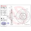Jeu de 2 disques de frein avant BREMBO 09.9586.1X - Visuel 1