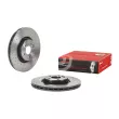 Jeu de 2 disques de frein avant BREMBO 09.9586.1X - Visuel 2