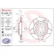 Jeu de 2 disques de frein arrière BREMBO 09.A200.75 - Visuel 1