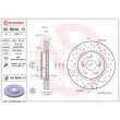 Jeu de 2 disques de frein avant BREMBO 09.B648.1X - Visuel 1
