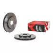 Jeu de 2 disques de frein avant BREMBO 09.B648.1X - Visuel 2