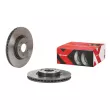 Jeu de 2 disques de frein avant BREMBO 09.C138.1X - Visuel 2