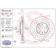 Jeu de 2 disques de frein avant BREMBO 09.C177.1X - Visuel 1