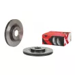Jeu de 2 disques de frein avant BREMBO 09.C177.1X - Visuel 2