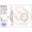 Jeu de 2 disques de frein avant BREMBO 09.C377.11 - Visuel 1