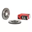 Jeu de 2 disques de frein avant BREMBO 09.D209.1X - Visuel 2