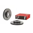 Jeu de 2 disques de frein avant BREMBO 09.D351.11 - Visuel 2