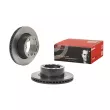 Jeu de 2 disques de frein arrière BREMBO 09.D352.21 - Visuel 2