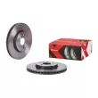 Jeu de 2 disques de frein avant BREMBO 09.D392.1X - Visuel 2
