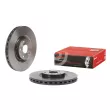 Jeu de 2 disques de frein avant BREMBO 09.D507.11 - Visuel 2
