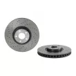 Jeu de 2 disques de frein avant BREMBO 09.D524.13 - Visuel 1